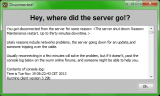 Hej, kam server odešel? - chybová hláška ve hře Wurm
